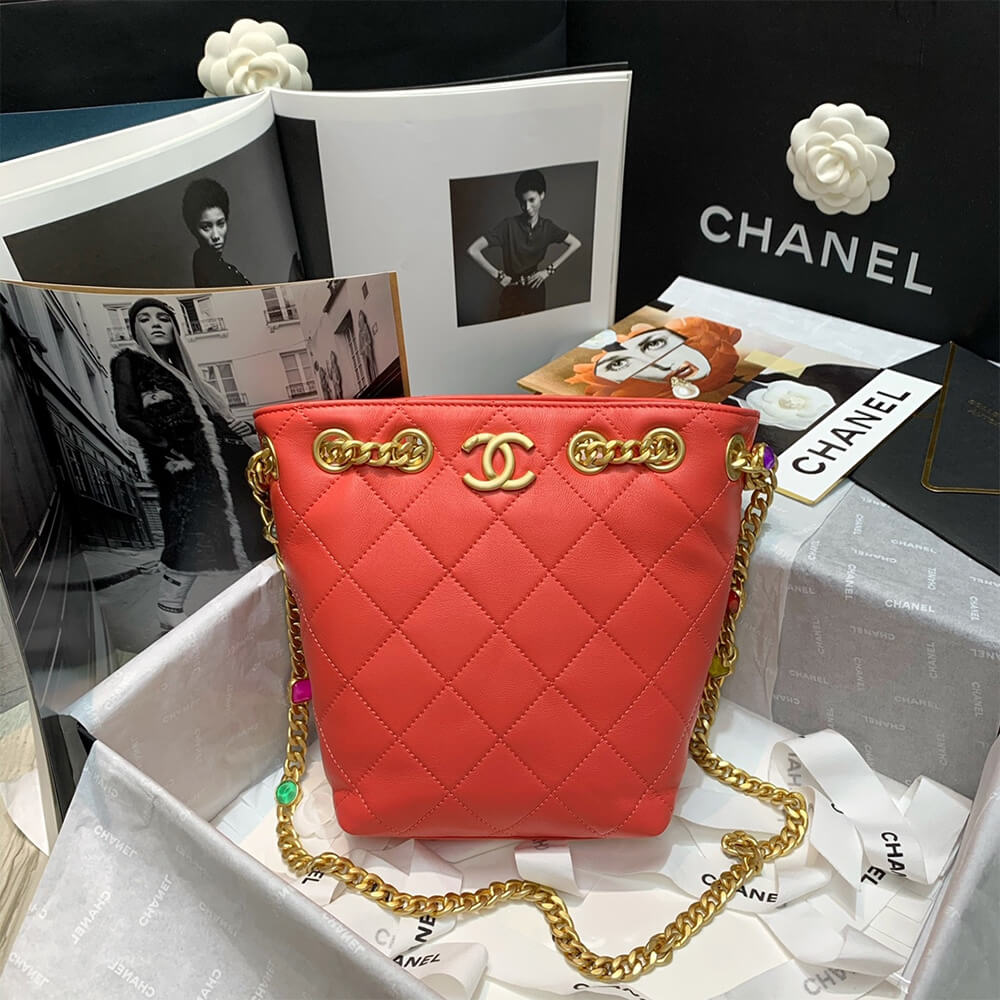 Ch*el drawstring bag