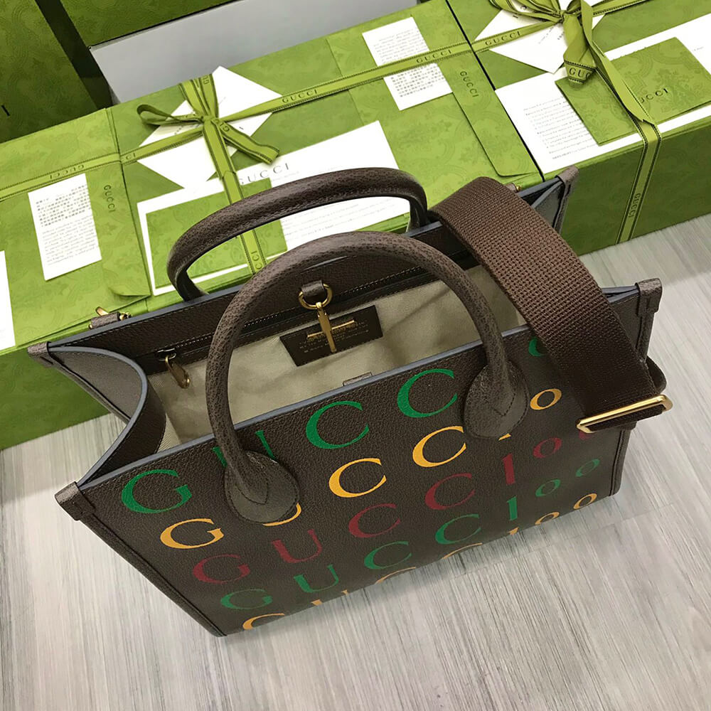 G*u*i 100 small tote bag