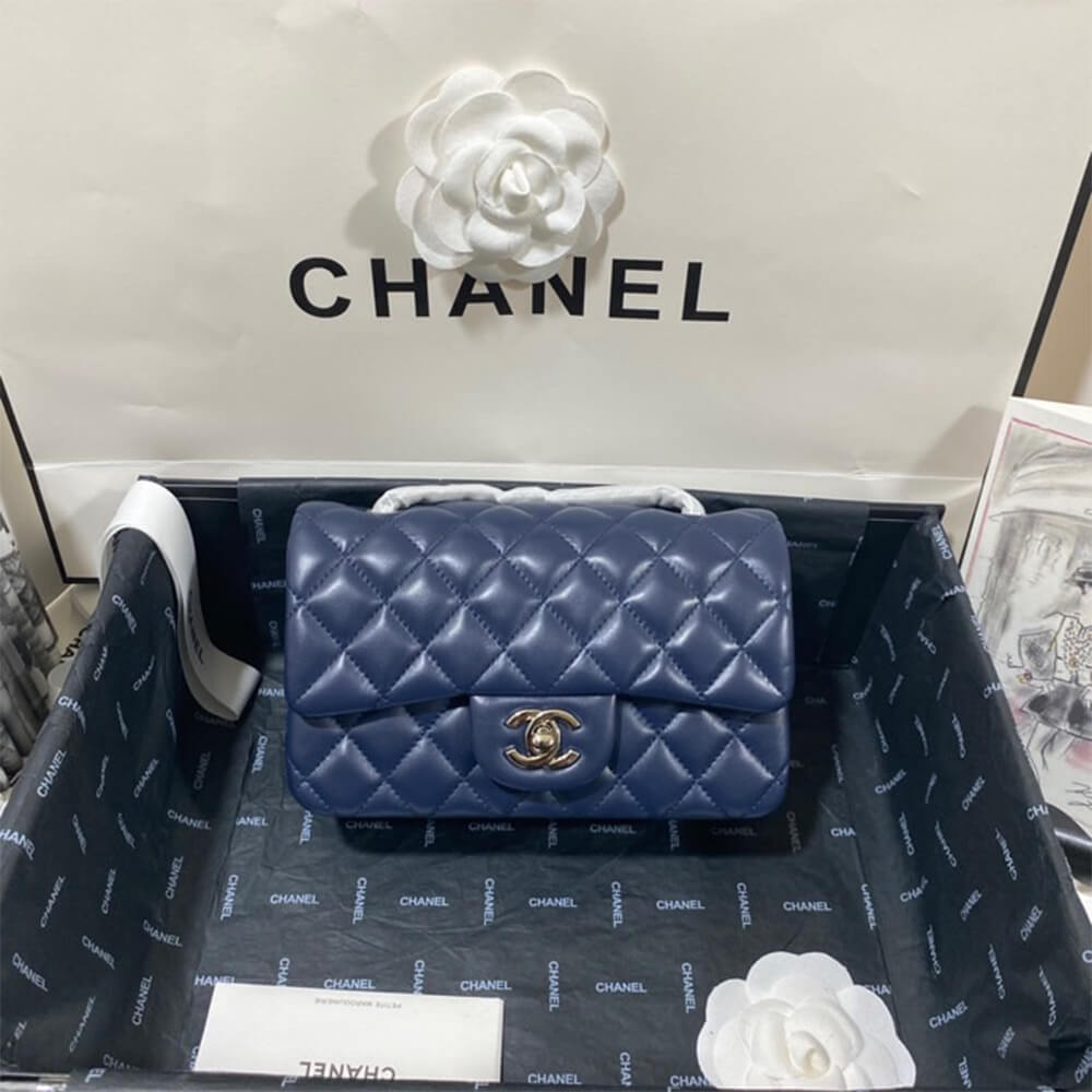 Ch*el mini flap bag
